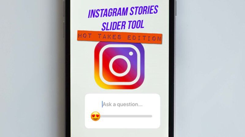 Instagram Stories Slider Tool - Hot Takes Edition